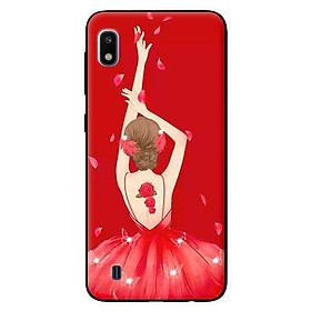 Ốp in cho Samsung Galaxy A10 mẫu Cô Gái Múa - Hàng chính hãng