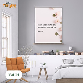 TRANH TƯỜNG LỜI CHÚA VỀ TÌNH YÊU THƯƠNG