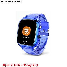 Đồng hồ thông minh trẻ em Anncoe ACM66 nghe gọi hai chiều định vị GPS + LBS chống nước IPX67 phù hợp cho trẻ từ 4 đến 14 tuổi - Hàng Chính Hãng