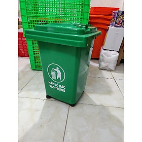 Mua Thùng rác có bánh xe 60 lít