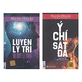 Combo Ý Chí Sắt Đá - Tủ Sách Nguyễn Hiến Lê + Tặng Kèm Cuốn Sống 24 Giờ Một Ngày (Tặng kèm booksmark)