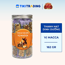 Thanh Hạt Dinh Dưỡng Vị Macca 162g