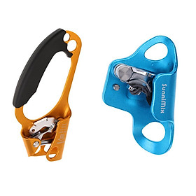 Professional Right Hand Ascender & Chest Ascender for Vertical 8mm-13mm Rope Climbing