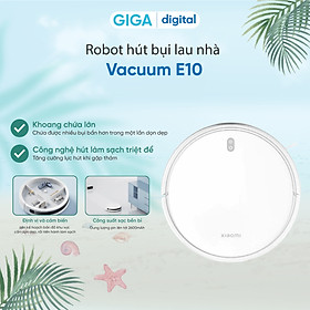 Mua Robot hút bụi Xiaomi Vacuum E10 (Hàng chính hãng) - Hút sạch bụi mịn nhỏ bám trên sàn nhà