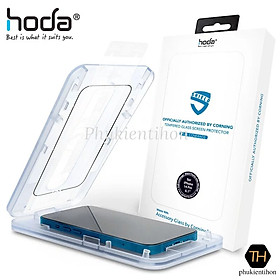 Dán cường lực HODA chống trầy AGbC Corning dành cho iPhone 14 Pro Max/ 14 Pro - Hàng nhập khẩu