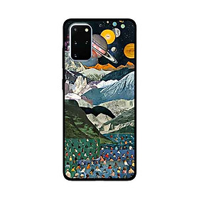 Ốp Lưng Dành Cho Samsung Galaxy S20 Plus mẫu Vũ Trụ Nhiều Người - Hàng Chính Hãng