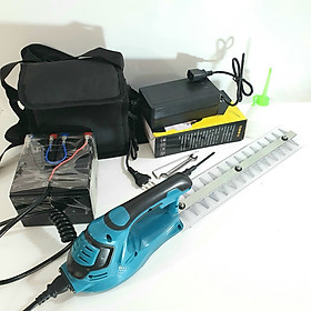 Mua Máy cắt tỉa hàng rào lưỡi đôi  tạo dáng cây xanh  cây cảnh chạy điện 24V