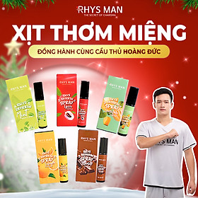 Xịt thơm miệng RHYS REFRESH lịch lãm cuốn hút và hỗ trợ khử mùi khoang miệng 10ml  - Hàng chính hãng