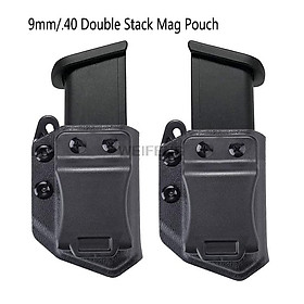 Chiến thuật IWB/OWB 9mm/.40 Double Stack Magazine Pough cho Glock CZ S