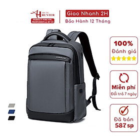 Hình ảnh Balo học sinh Arctic Hunter chất liệu Oxford chống nước, có cổng USB - B00478