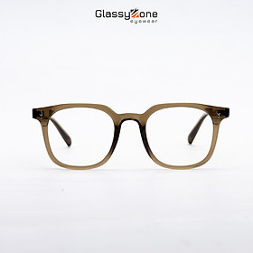 Gọng kính cận, Mắt kính giả cận kim loại Form vuông thời trang Nam Nữ Lani - GlassyZone