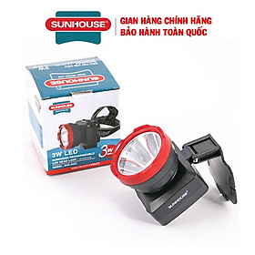 Đèn pin đội đầu Sunhouse SHE-5032 cỡ trung - Chính hãng, giá rẻ