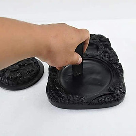 Nghiên mực hình rồng cở lớn 16x23cm