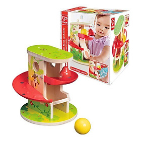Đồ chơi bằng gỗ Hape vòng trượt rừng xanh E0508A