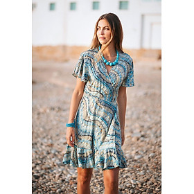 Đầm Vẽ Ánh Kim Isla Bonita