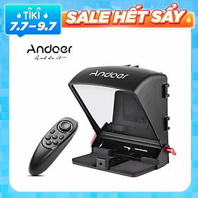 Máy nhắc chữ cầm tay Andoer A1 cho điện thoại thông minh/máy tính bản/máy quay phim DSLR ghi âm và quay trực tuyến