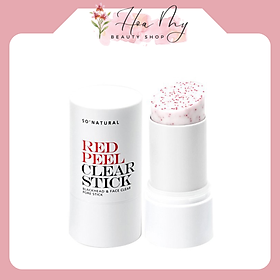 Thanh lăn làm giảm mụn đầu đen dạng sáp So'Natural 23g Red Peel Clear Stick