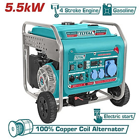 Mua MÁY PHÁT ĐIỆN DÙNG XĂNG BIẾN TẦN 5.5KW TOTAL TP355001 - HÀNG CHÍNH HÃNG