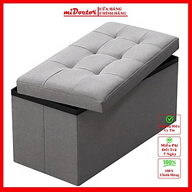 Mua Hộp kiêm ghế đựng đồ đa năng 2 trong 1 có thể gấp gọn vừa để đồ vừa ngồi cứng cáp miDoctor