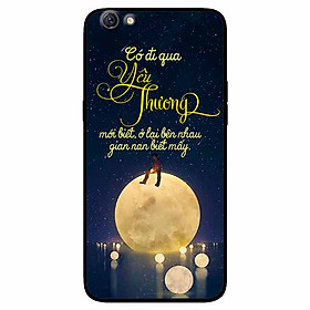 Ốp lưng in cho Oppo A83 Mẫu Đi Qua Yêu Thương