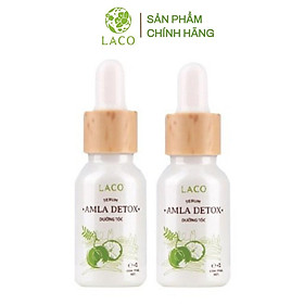 Serum Amla Detox Laco 30ml giúp nuôi dưỡng tóc giúp mái tóc chắc khoẻ