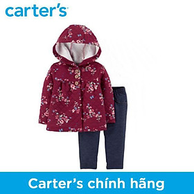 Set bộ áo khoác và quần Carter cho bé 3-24m