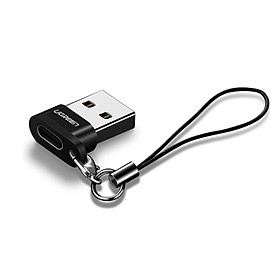 Hình ảnh Đầu đổi USB-A 2.0 dương sang USB Type-C 3.1 âm màu Trắng Ugreen TC50568US280 Hàng chính hãng.