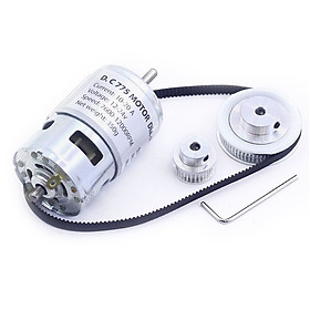 Mua Combo Động Cơ 775 Trục Tròn Đơn 288W và Bộ Truyền Động