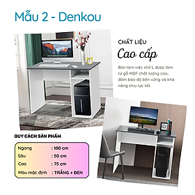 Mua Bàn Làm Việc Đơn Giản Thương Hiệu SMLIFE (Nhiều mẫu  có thể đổi Size và màu sắc)