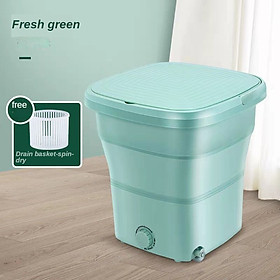Mua Máy Giặt Gấp Gọn Có Vắt Khô Dung tích 10L