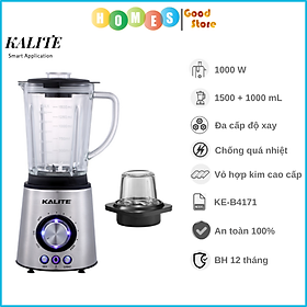 Máy Xay Sinh Tố KALITE KEB4171 Châu Âu Vỏ Hợp Kim Dung Tích 1.5L Công Suất