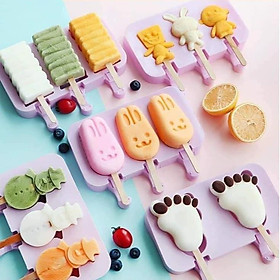 Mua Khuôn làm kem mini ngộ nghĩnh cho bé bằng silicon rất tiện dụng (Mẫu giao ngẫu nhiên)