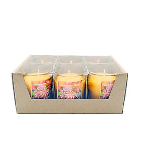 Hộp 6 ly nến thơm votives Miss Candle FtraMart NQM0413 (Lựa chọn mùi hương)