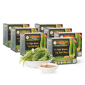 Rong Nho Trường Thọ - Số 1 Amazon Hoa Kỳ - Combo 7 Hộp 40g