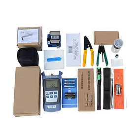 Mua Bộ dụng cụ làm cáp mạng cao cấp gồm: Máy đo công suất quang đa năng HX + Dụng cụ cắt sợi quang FC 6S + Bút soi quang 20km + 2 kìm tuốt quang cao cấp + 1 lọ đựng cồn rửa dụng cụ + Tặng 1 túi đựng bộ dụng cụ siêu gọn