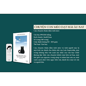 (Ấn bản đặc biệt kỷ niệm 20 năm Nhã Nam) CHUYỆN CON MÈO DẠY HẢI ÂU BAY  – Luis Sepúlveda - Nhã Nam