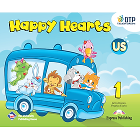 Ảnh bìa Happy Hearts US 1 Pupil's Book (With Stickers)