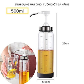 Mua BÌNH ĐỰNG MẬT ONG  SỐT CÀ CHUA  TƯƠNG ỚT ĐA NĂNG VỚI VÒI XỊT THÔNG MINH