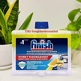 Dung dịch vệ sinh máy rửa bát Finish 250ml (thị trường Đức) - Giao ngẫu nhiên