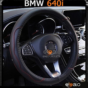 Bọc vô lăng volang xe BMW 640i da PU cao cấp BVLDCD - OTOALO