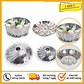 Vỉ Hấp Thực Phẩm, Đồ Xôi, Hấp Bánh Inox Cánh Xèo, Gấp Gọn Đa Năng Tiện Dụng Cho Căn Bếp Nhà Bạn