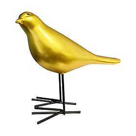 Bird Figurine Bird Statue Art Sculpture Modern Adorable Ornament Animal Statue for Shelf Living Room Garden Table Lawn Indoor