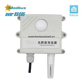 Mua Cảm Biến Nhiệt Độ Độ Ẩm Ánh Sáng RS485 Modbus THL01 (Hỗ trợ HomeAssistant)