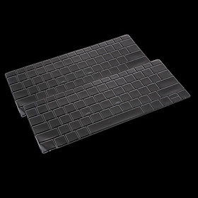 2Pcs TPU Keyboard Protector Cover Skin for Microsoft Surface Book 2