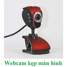 Mua Webcam kẹp màn hình Máy tính có Mic - Hỗ Trợ Dạy - Học Online - Siêu Nét