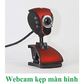 Webcam kẹp màn hình Máy tính có Mic - Hỗ Trợ Dạy Học Online - Siêu Nét