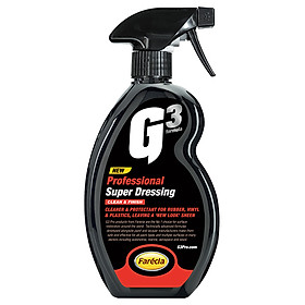 Chai vệ sinh động cơ Ô tô, xe máy G3 Pro Super Dressing 500ml