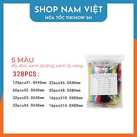 Mua Túi Ống Co Nhiệt Đủ Màu Đủ Cỡ  Ống Gen Loại 164/328/530 Ống/Túi
