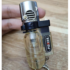 Vỏ Hột Quẹt Bật Lửa Khò Guang 1 Tia Độc Lạ Có Nắp Bật Dùng Gas Cao Cấp - Mẫu Mới Có Nút Chỉnh To Nhỏ Lửa