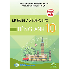 Sách - Đề đánh giá năng lực Tiếng Anh 10 -KP #huongbook